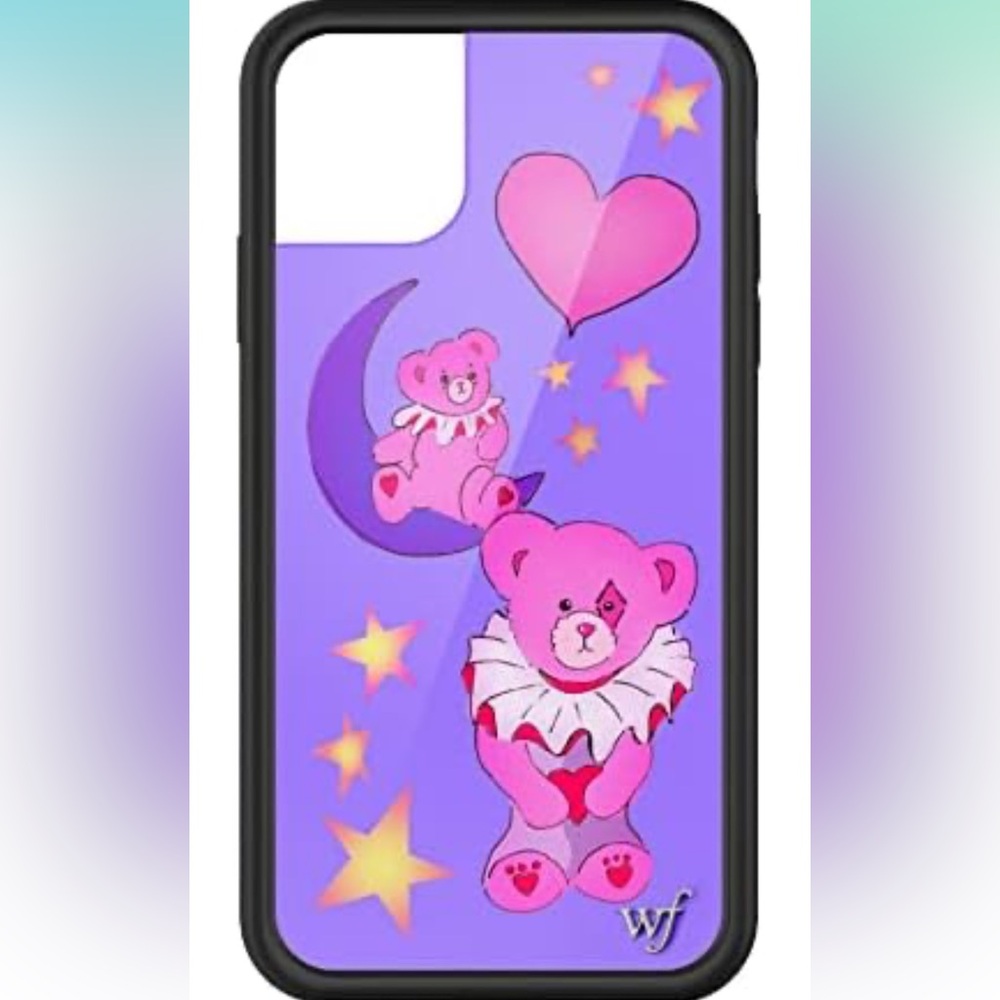 New! Wildflower Limited Edition Cases iPhone 12/12Pro  (Harlequin Bear H…